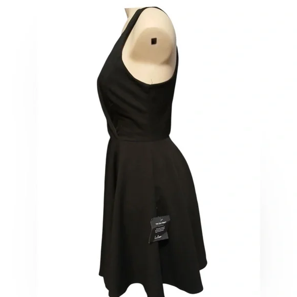 Lulu's Black Backless Dress - Picture 6 of 12